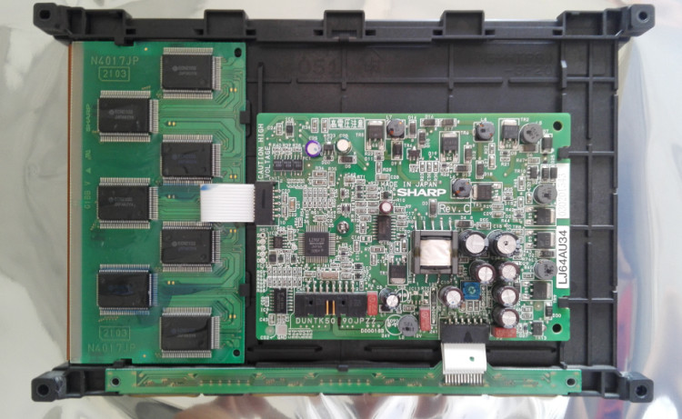 8.9" EL 640×400RGB 60cd/m² LJ089MB2S01 Sharp TFT LCD Display
