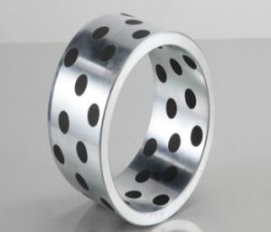 China Steel Base Inlaid Oilless Bearing , JDB-3 Oilless Self Lubricating Bearing factory