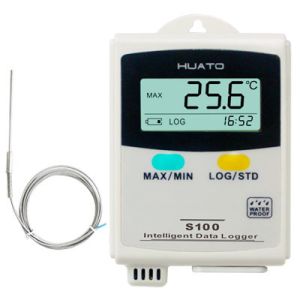 External PT100 Sensor High Low Temperature Data Logger With Analyzed Software