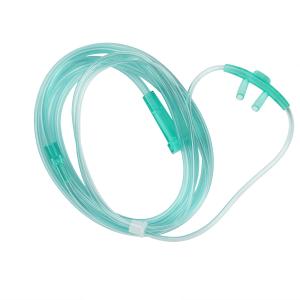 China 140mm Clear Nasal Oxygen Cannula Oxygen Nasal Tube Medical Materials factory