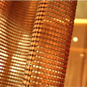 China Shimmering Woven Metallic Fabric Curtains Eco Friendly JDW-G01 factory