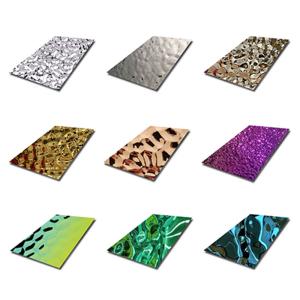 China 201 304 Water Ripple Stainless Steel Sheet Decoration Ceiling And Wall factory