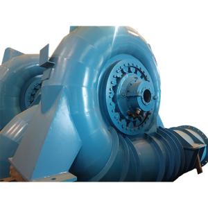 China 100kw Vertical / Horizontal Hydro Generator Rated Flow 0.3-100m3/S factory