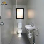 Durable Steel Portable Accommodation Flat Pack Container House Heat Insulation