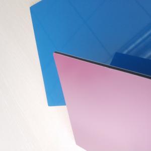 China Thickness 1.8mm Aluminum Composite Panel Blue Coating Malls Hotel Decoration factory