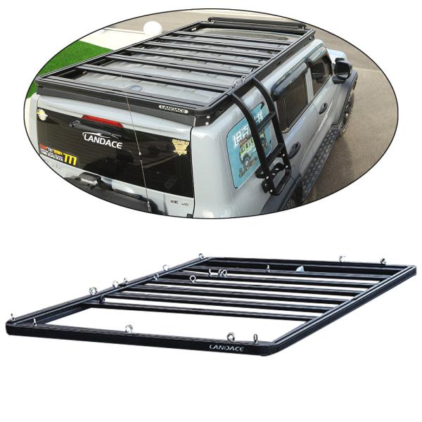 SS304 Backbone Mounting 4X4 Tank 300 Accessories Aluminum Alloy Low Profile Roof