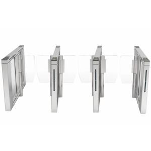 China Automatic SUS316 Servo Motor Airport Swing Barrier Gate factory