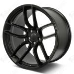 20 Widebody Replica Satin Black Flow Form Stagger Wheels Rims Fit Challenger RWD