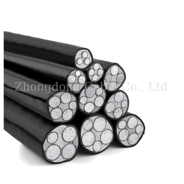 LV PVC Fire Proof Aerial Bundled Cable ABC Overhead Electrical Cable for Power