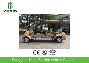 China 4kW Electric Sightseeing Car Max Speed 30km Suits For Public Area Transportation factory