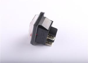 China 24A / 12A Micro Waterproof Rocker Switch , On Off 4 Pin Electric Power Switch factory