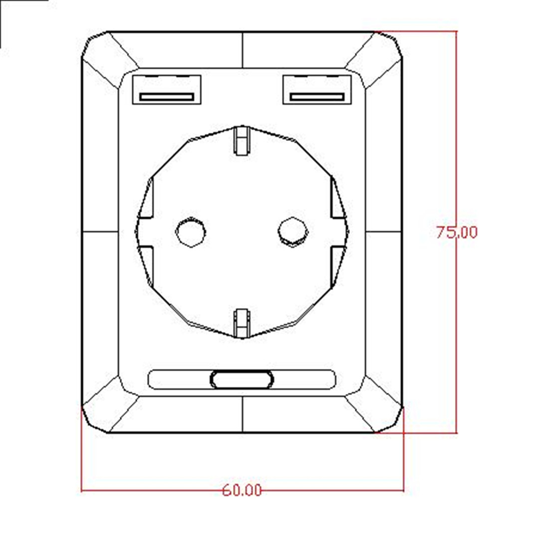 Smart Plug with Dual USB