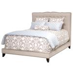 tufted hotel high back designer french style antique king upholstered linen