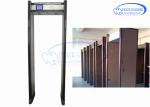 PG600 Waterproof Courts Walkthrough Metal Detector , EMD Body Scanner With