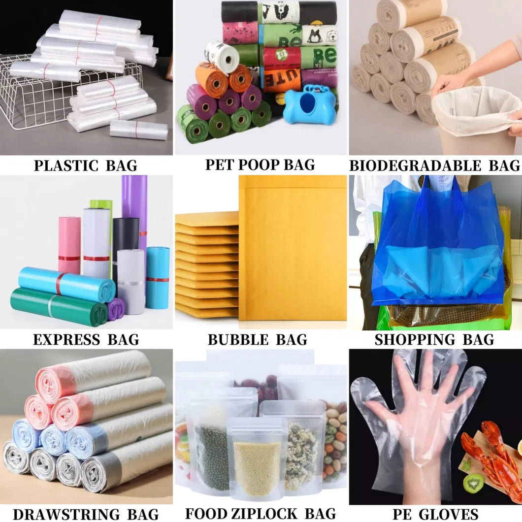 Factory Polyethylene Bags Heat Seal Side Gusset Bag Transparent Large Custom Size Clear Flat PE Poly Plastic Food Grade