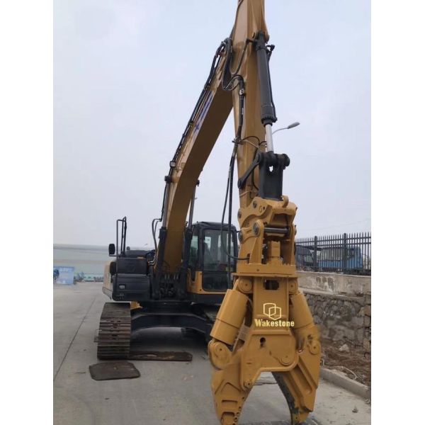 Excavator hydraulic shears double cylinder hydraulic shears