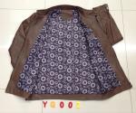 YQ-02 Men's pu fashion jacket coat stock
