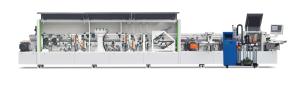 China 23m Min Laser Edge Banding Machine Mdf Lipping Machine Wood Sheet Materials factory