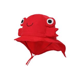 China SGS UV Protecting Childrens Bucket Hats With Neck Flap For Outdoor Activities factory