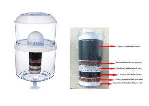 China High Efficiency Drinking Water Filter Pot Durable Dust Prevention Hygienic factory