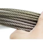 6x19 IWRC Stainless Steel Cable Rope Wires Rope T/S 1570Mpa 1000mtrs in Plywood