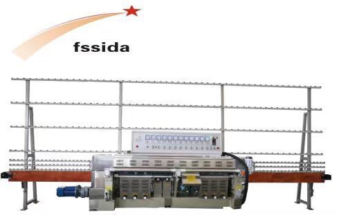 CE Certified St9325 Glass Straight Line Edging Polishing Grinding Processing