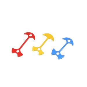 China Aluminum Alloy Fishbone Tent Anchors Bolt Outdoor Camping Windproof Fixing Nail factory