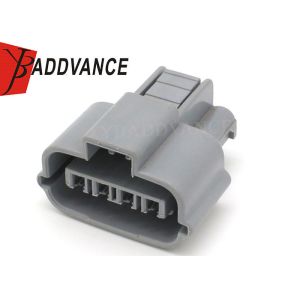 4 Pin Female Grey Electric Waterproof Connector with Terminals