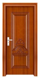China ABNM-JSK1043 steel wood interior door factory