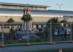 OD40mm Sydney temporary fencing panels 2.1mx2.4m AS4687-2007 Mesh 60mm*150mm*2