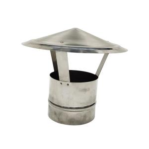China 6 Inch Stainless Steel Round Chimney Caps Rainproof Umbrella Cowl For Stove Exhaust factory