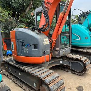 China 0.4m3 High Work Efficiency 7000KG Hitachi ZX75U Excavator factory