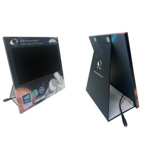 LCD monitor advertising display shelf talker,retails video pop display video
