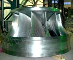 Stainless Steel Francis Turbine Runner for Capacity 100KW - 20MW Francis Water