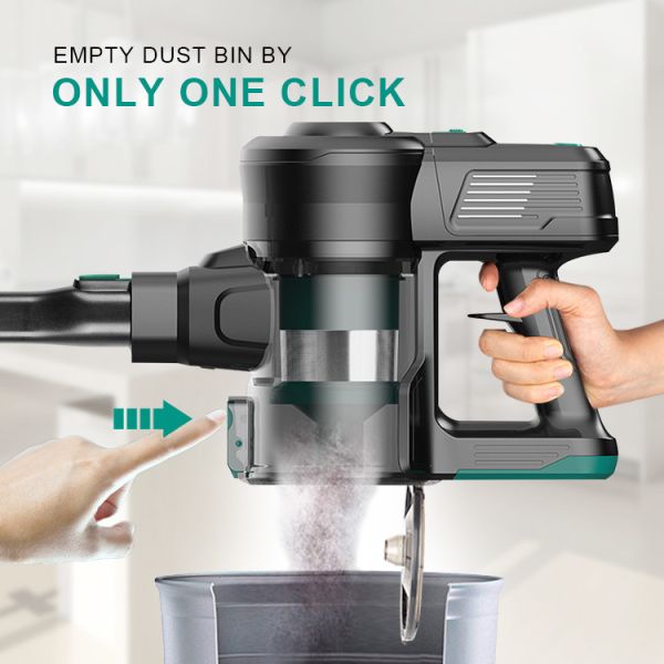 Handheld Cordless Vacuum Cleaner Powerful Suction 2 In 1 Cordless For Hard Floor