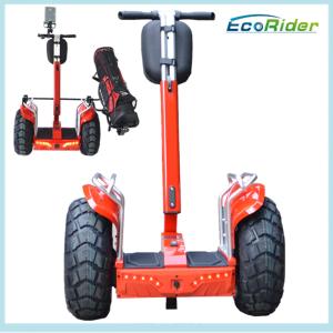 China Sedge Way Two Wheels Stand Up Scooter Golf Bag Carrier Security Personnel Patrol factory