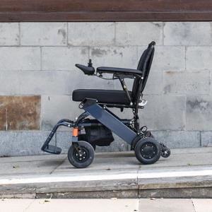 China Lithium Ion Battery Electric Wheelchair Lightweight Foldable factory