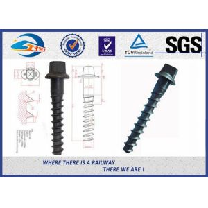 Customized Standard 35# Railroad Screw For Fastening Rail