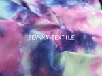 Tie Dyed Free Cuttable Stretchy 230GSM Yoga Wear Fabric