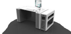 China Isolation 220V 162 M³ 50HZ Doctor Consultation Table factory