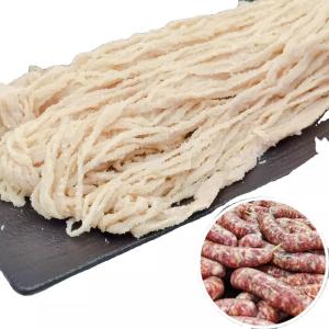 China Ham Type 20/22mm Natural Salted Sheep Casing High Elasticity factory