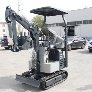 China China FW10 Grey Excavator New Diesel Engine 1000 Kg Mini Excavator factory