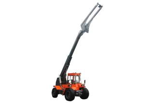 China 4 Wheel Drive Diesel 11Ton Telescopic Boom Crane With Min Turning Radius 6800MM factory