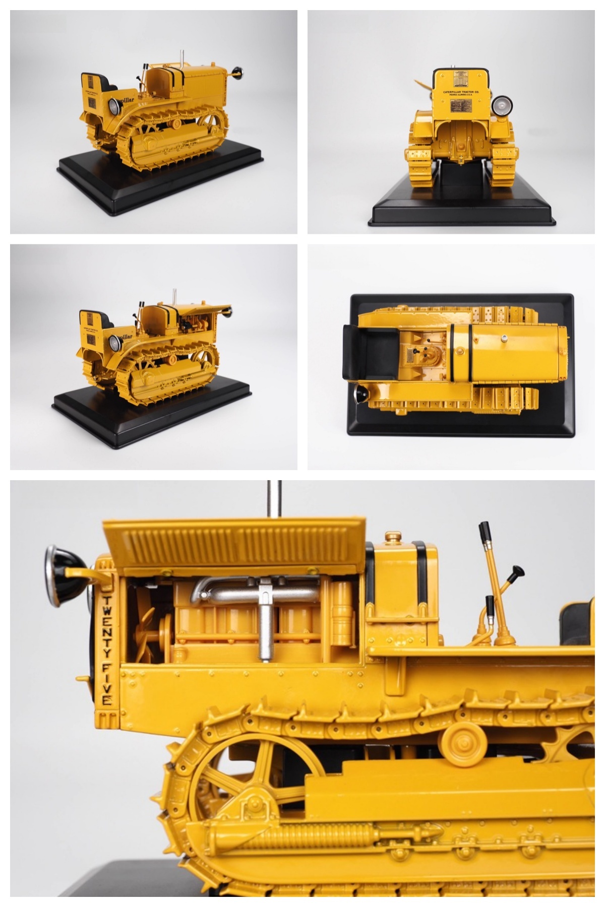 Diecast Masters 1:16 Scale 25 Tractor Model DM Alloy Farm Vehicle Miniature 85679