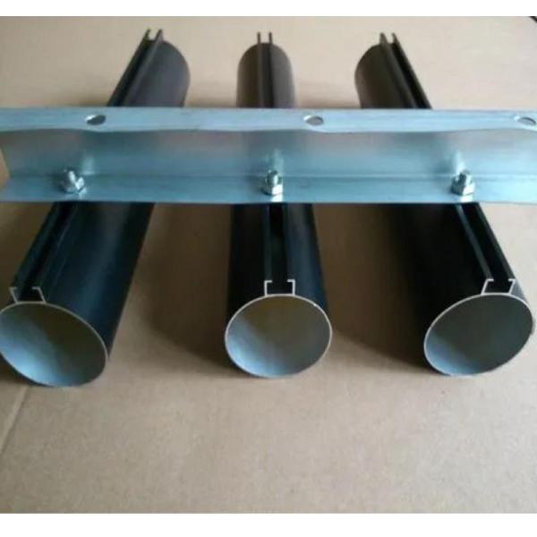 Aluminum Round Tube Kitchen Ceiling Tiles Suspended Metal Aluminium Profile