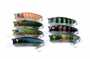 China Floating Water Fake Bait Wave Climbing 7.8cm / 11.5g Water Surface factory