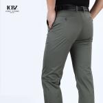 2022 Men's Black Logo Print Cargo Trousers Straight Fit Chino Office Pants for