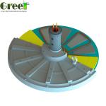High Efficiency Disc Coreless Permanent Magnet Generator 100RPM 200RPM