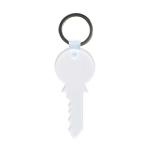 Sublimation Blank Key Shape Acrylic Keychain For Sublimation Heat Transfer