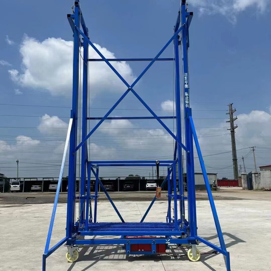 Household Using 0.3t Scaffold Lift With Electric Power Source